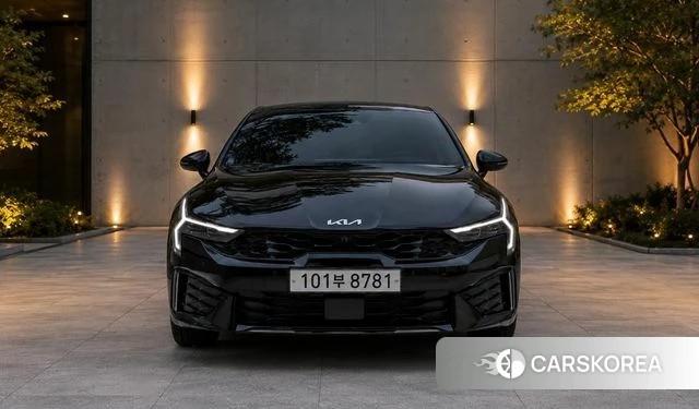 Kia The New K5 3rd generation 2024 Черный из Кореи