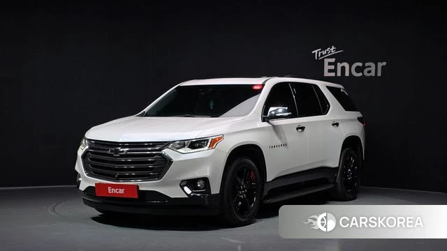 Chevrolet (GM Daewoo) Traverse 2020 Белый из Кореи