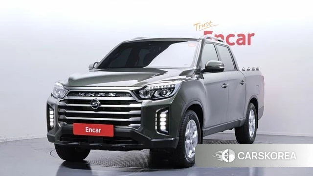 Ssangyong The New Rexton Sports Cannes 2022 Светло-зеленый из Кореи