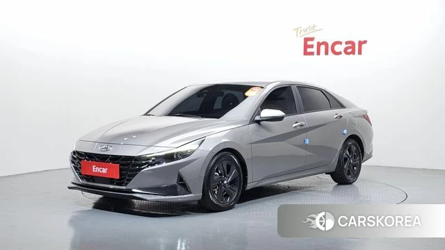 Hyundai Avante Hybrid (CN7) 2022 Серебряный из Кореи