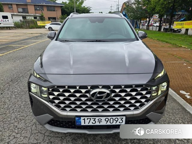 Hyundai The New Santa Fe 2022 Серый из Кореи