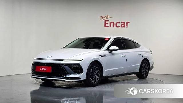 Hyundai Sonata D Edge Hybrid (DN8) 2024 Белый из Кореи