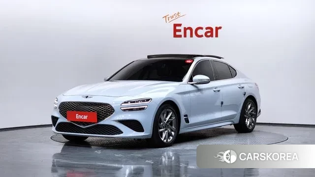 Genesis The New G70 2021 Светло-серебряный цвет из Кореи