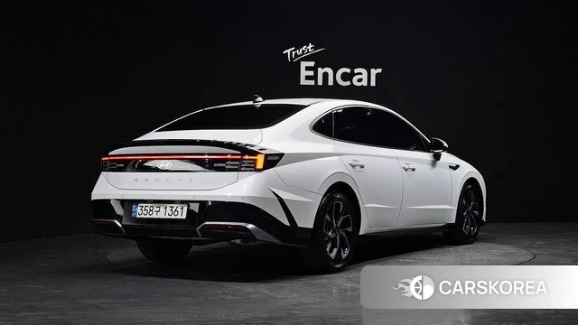 Hyundai Sonata D Edge (DN8) 2024 Белый из Кореи