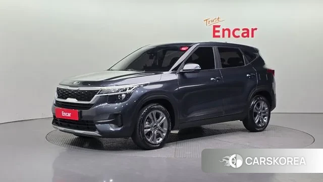 Kia Seltos 2021 Серый из Кореи