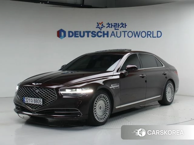 Genesis G90 2021 Красный из Кореи
