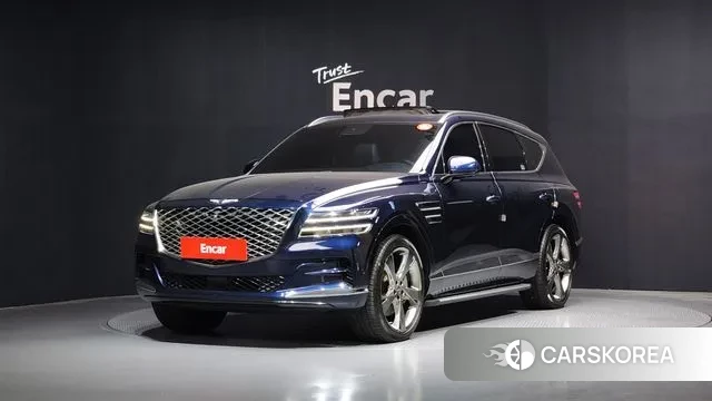 Genesis GV80 2021 Синий из Кореи