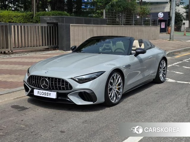Mercedes-Benz SL-Class R232 2023 Цвет галактики из Кореи