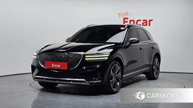 Genesis GV70 2021 Черный из Кореи