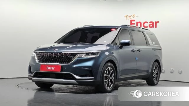 Kia Carnival 4th generation 2021 Синий из Кореи