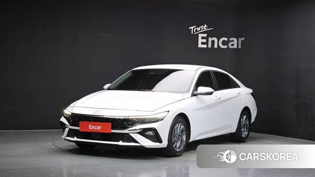 Hyundai The New Avante (CN7) 2024 Белый из Кореи