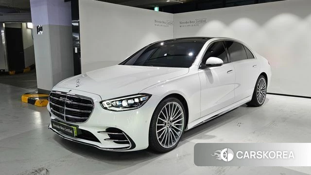 Mercedes-Benz S-Class W223 2025 Белый из Кореи