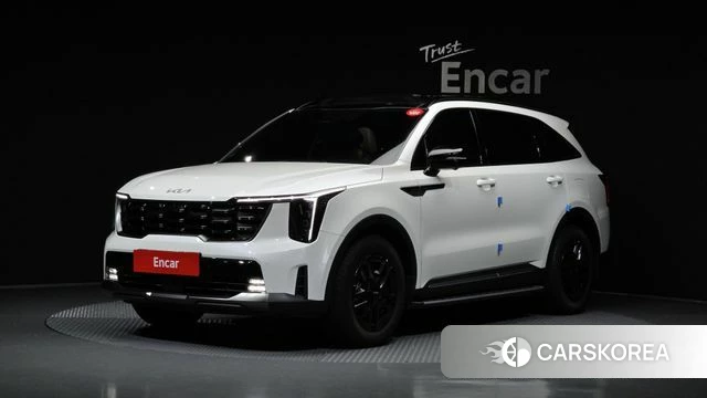 Kia The New Sorento 4th Generation 2024 Белый из Кореи