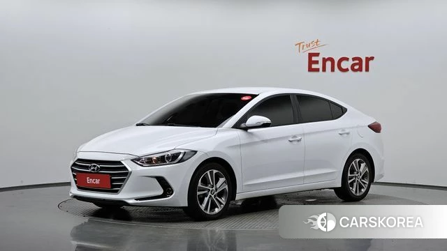 Hyundai Avante AD 2018 Белый из Кореи