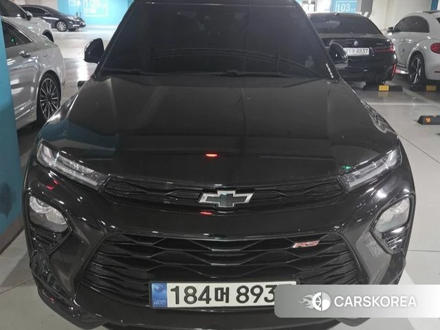 Chevrolet (GM Daewoo) Trailblazer 2021 Черный из Кореи