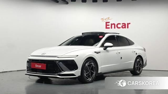 Hyundai Sonata D Edge (DN8) 2023 Белый из Кореи