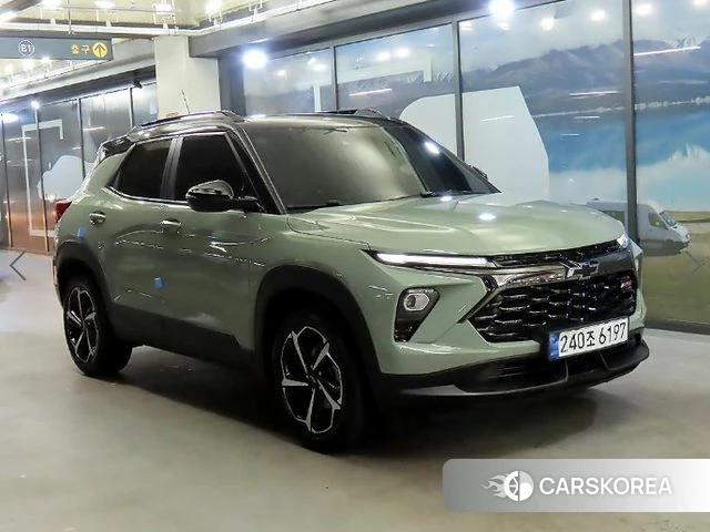 Chevrolet (GM Daewoo) The New Trail Blazer 2024 Зеленый из Кореи