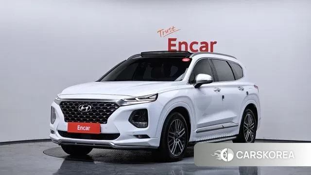 Hyundai Santa Fe TM 2019 Белый из Кореи