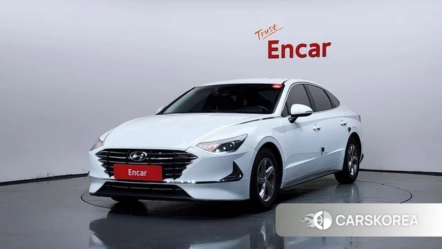 Hyundai Sonata (DN8) 2019 Белый из Кореи