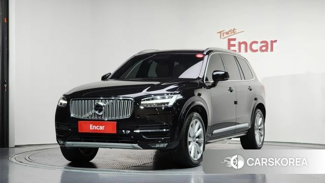 Volvo XC90 second Generation 2019 Черный из Кореи