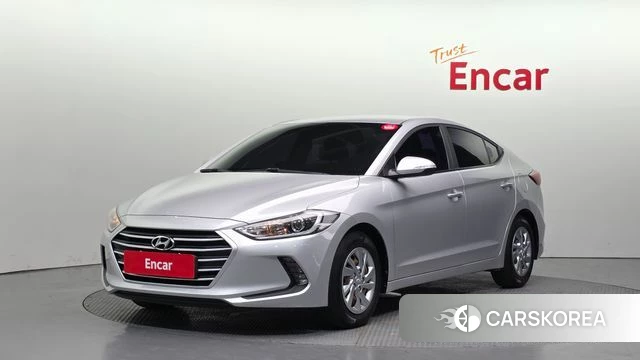 Hyundai Avante AD 2018 Серебряный из Кореи