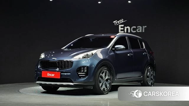 Kia Sportage 4th Generation 2018 Синий из Кореи