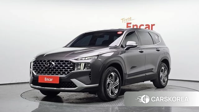 Hyundai The New Santa Fe 2021 Серый из Кореи