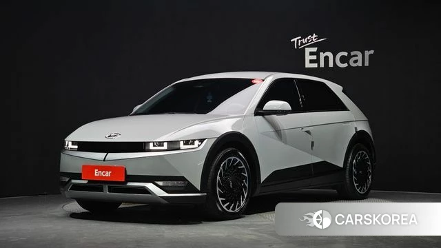 Hyundai Ionic 5 2024 Серебристо-серый из Кореи