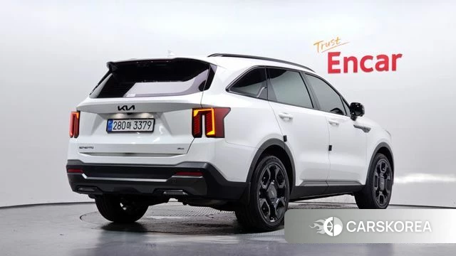 Kia The New Sorento 4th Generation 2025 Белый из Кореи