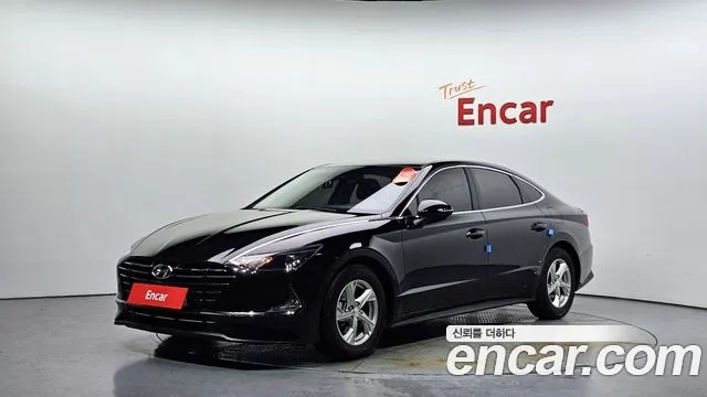 Hyundai Sonata (DN8) 2021 Черный из Кореи