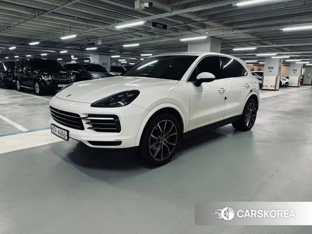 Porsche Cayenne (PO536) 2019 Белый из Кореи
