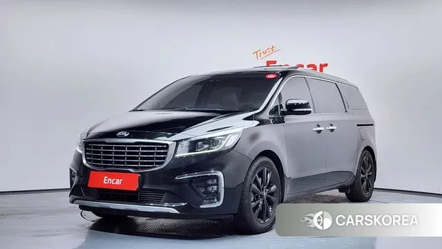 Kia The New Carnival 2018 Черный из Кореи