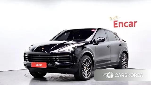 Porsche Cayenne (PO536) 2020 Черный из Кореи