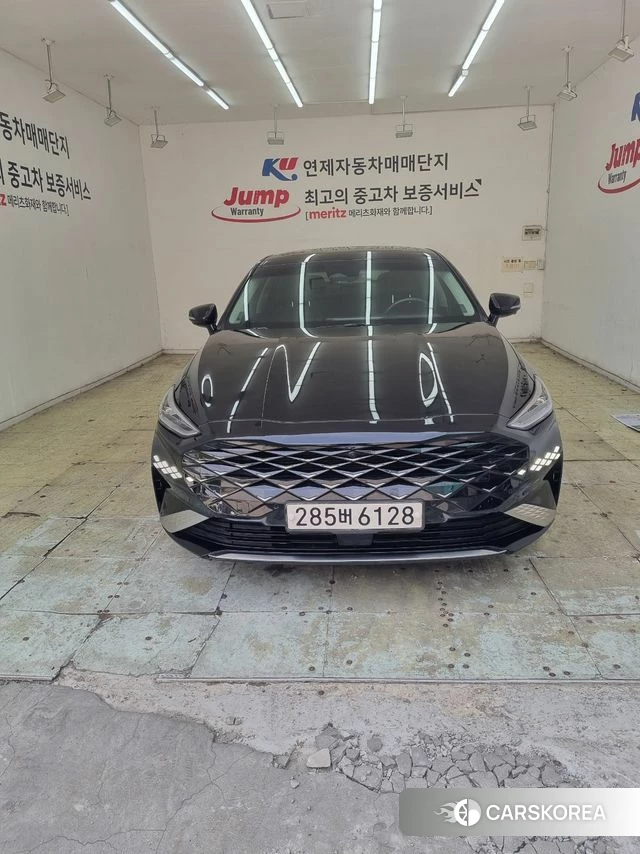 Kia K8 2021 Черный из Кореи