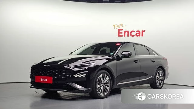 Kia K8 Hybrid 2022 Черный из Кореи
