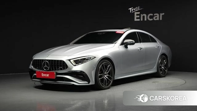 Mercedes-Benz CLS-Class C257 2022 Светло-серебряный цвет из Кореи