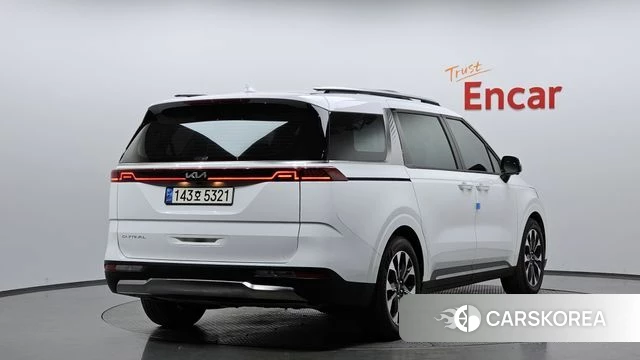 Kia Carnival 4th generation 2021 Белый из Кореи