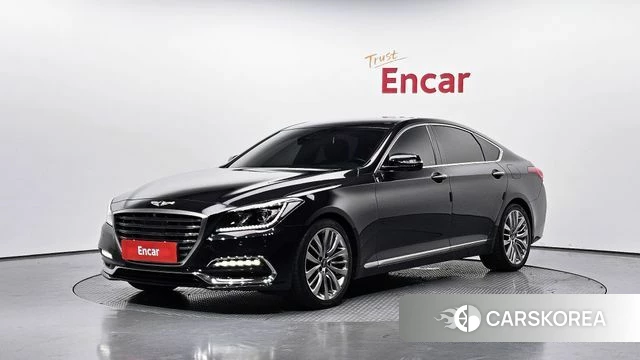 Genesis G80 2018 Черный из Кореи