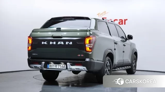 Ssangyong The New Rexton Sports Cannes 2021 Темно-зеленый из Кореи