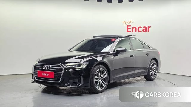 Audi A6 (C8) 2022 Черный из Кореи