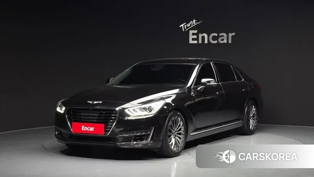 Genesis EQ900 2018 Черный из Кореи