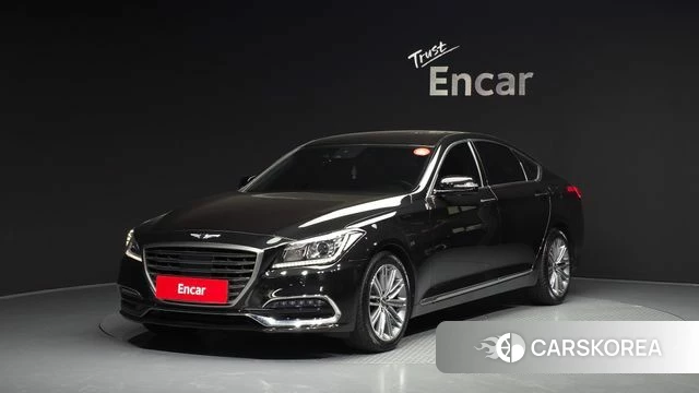 Genesis G80 2018 Черный из Кореи