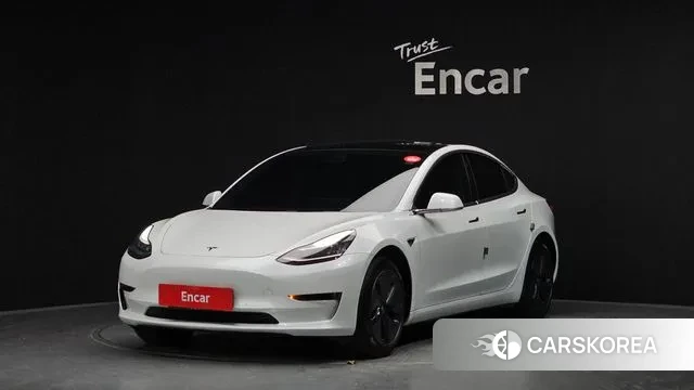 Tesla Model 3 2020 Белый из Кореи