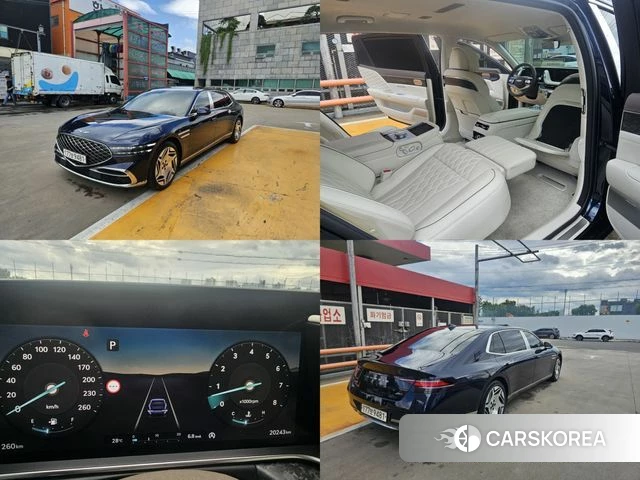 Genesis G90 (RS4) 2022 Синий из Кореи
