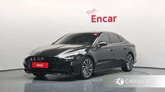 Hyundai Sonata (DN8) 2021 Черный из Кореи