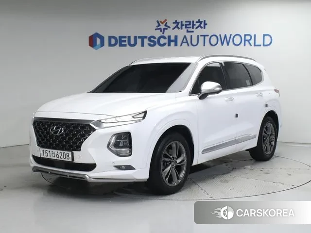 Hyundai Santa Fe TM 2020 Белый из Кореи