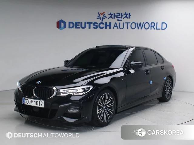 BMW 3 Series (G20) 2021 Черный из Кореи