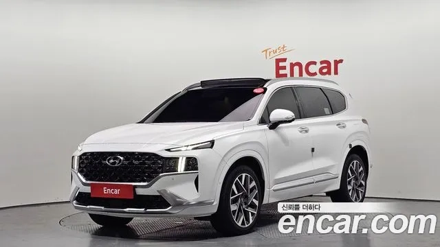 Hyundai The New Santa Fe 2020 Белый из Кореи