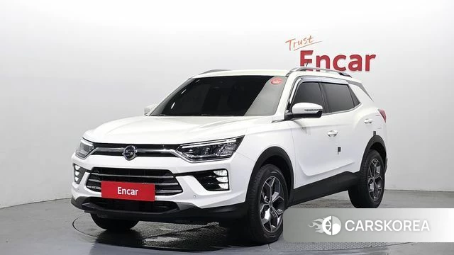Ssangyong Beautiful Korando 2021 Белый из Кореи