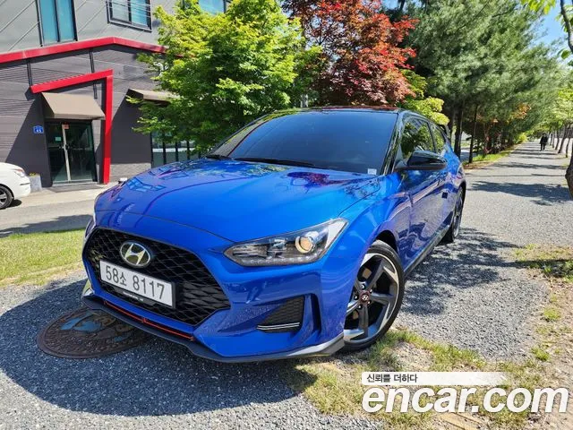 Hyundai Veloster (JS) 2018 Синий из Кореи